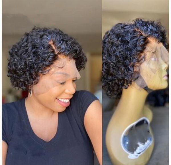pixie cut lace wig preplucked bob lace front wigs short curly lace front human hair wigs glueless 4x4 closure wigs, Black;brown
pixie cut lace wig preplucked bob lace front wigs short curly lace front human hair wigs glueless 4x4 closure wigs, Black;brown