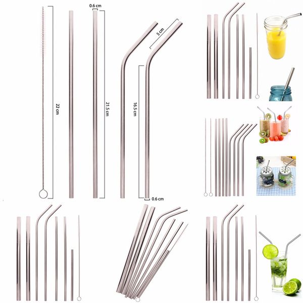 factory16xrwith 10/8//5/pcsstainless steel metal reusable cocktail drinking straws cleaner brush #271576 m4ne#
factory16xrwith 10/8//5/pcsstainless steel metal reusable cocktail drinking straws cleaner brush #271576 m4ne#