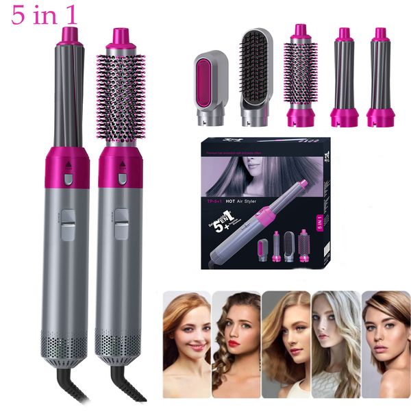 hair dryer brush 5 in 1 electric blow dryer comb hair curling wand detachable brush kit negative ion hair curler curling irong
hair dryer brush 5 in 1 electric blow dryer comb hair curling wand detachable brush kit negative ion hair curler curling irong