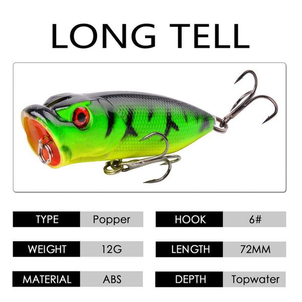 5/10pcs popper wobbler fishing lures ater crankbait artificial bait pesca carp pike fishing lure set qyluof
5/10pcs popper wobbler fishing lures ater crankbait artificial bait pesca carp pike fishing lure set qyluof