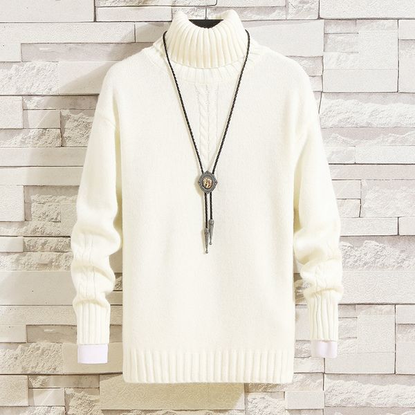 autumn winter thick warm cashmere sweater men turtleneck men's pullovers casual mens christmas sweaters kg-915, White;black
autumn winter thick warm cashmere sweater men turtleneck men's pullovers casual mens christmas sweaters kg-915, White;black