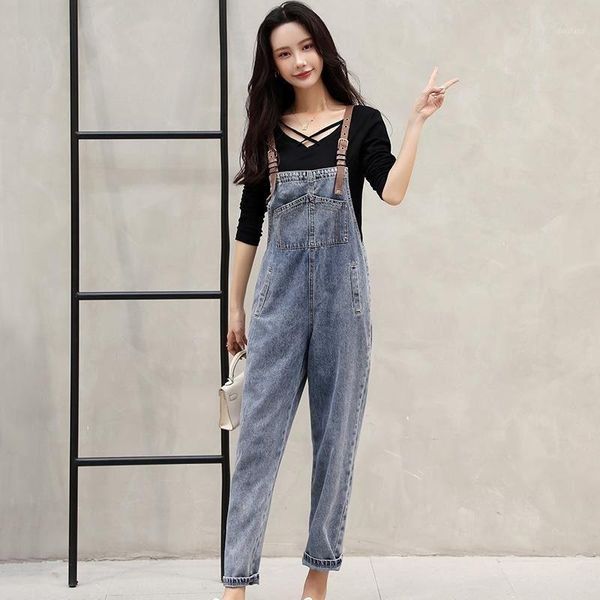 women's new denim overalls loose and age-reducing korean version of wild slim overalls women's nine-point pants mother jeans1, Blue
women's new denim overalls loose and age-reducing korean version of wild slim overalls women's nine-point pants mother jeans1, Blue