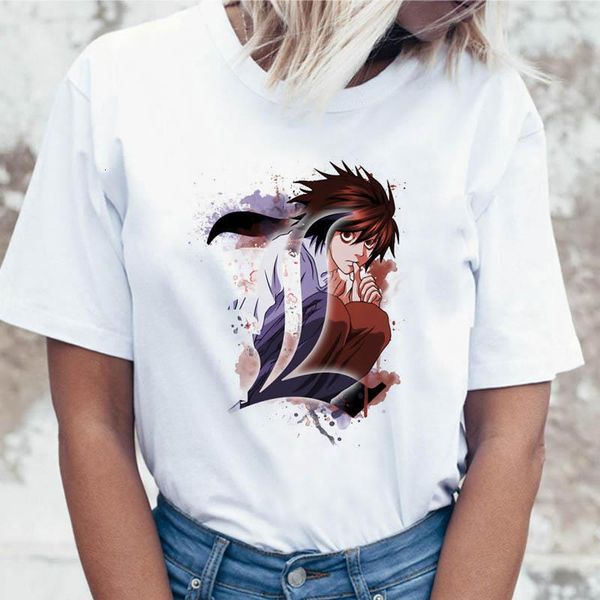 death note the letter l t shirt t-shirt women tshirt graphic ulzzang for funny harajuku female korean tees clothing, White
death note the letter l t shirt t-shirt women tshirt graphic ulzzang for funny harajuku female korean tees clothing, White