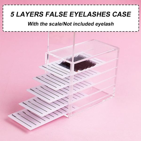 cosmetic stand acrylic pallet storage box case 5 layers display transparent false eyelashes organizer holder individual salon
cosmetic stand acrylic pallet storage box case 5 layers display transparent false eyelashes organizer holder individual salon