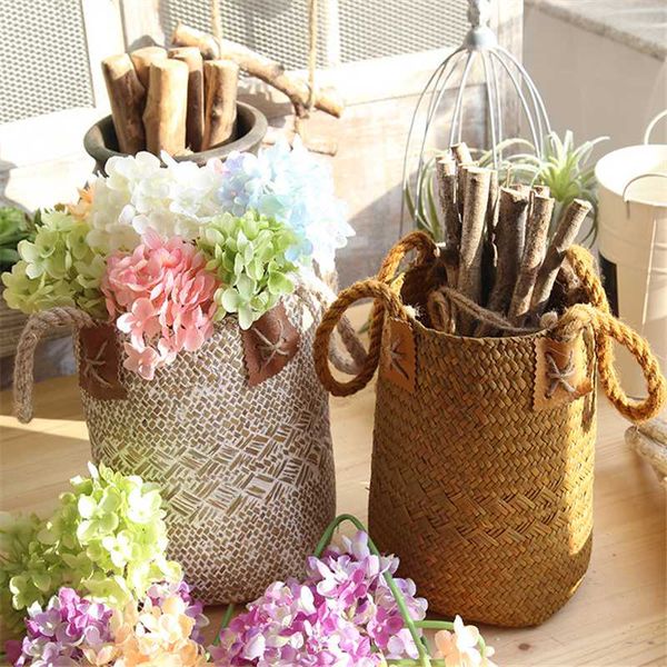storage bags straw fower basket nordic bag love nature plants flower grow container sundries organizer for home
storage bags straw fower basket nordic bag love nature plants flower grow container sundries organizer for home