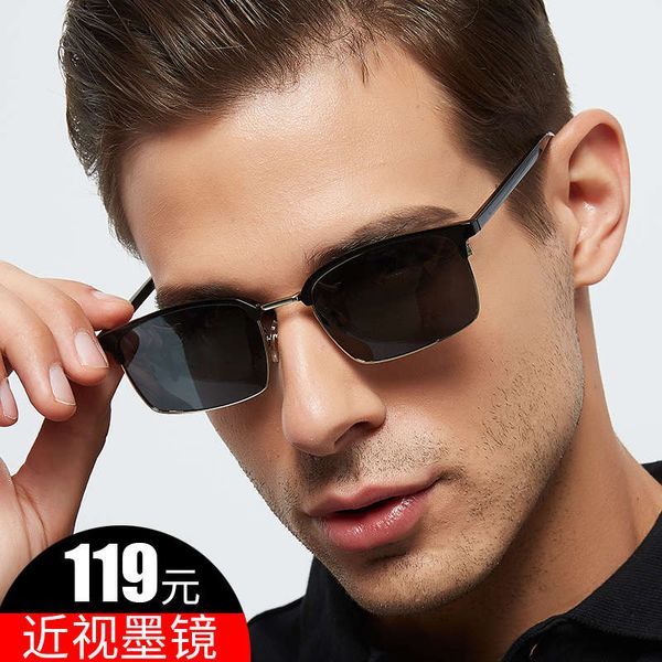 3deq12020 new polarizer can be equipped with myopia power sunglasses men's driving glasses3gd, Black
3deq12020 new polarizer can be equipped with myopia power sunglasses men's driving glasses3gd, Black