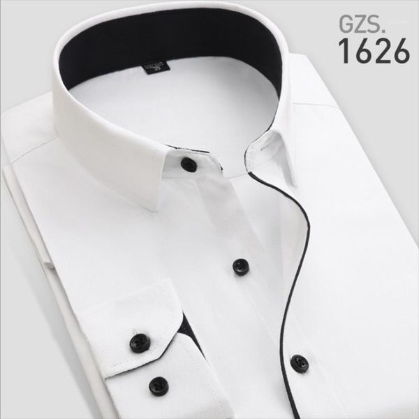 wash and wear men business work dress shirts long sleeve formal solid candy color cotton breathable comfortable1, White;black
wash and wear men business work dress shirts long sleeve formal solid candy color cotton breathable comfortable1, White;black