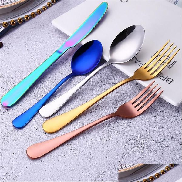 colorful 5 pcs/set flatware set tableware cutlery fork knife spoon teaspoon kitchen accessories for wedd jllnsf insyard
colorful 5 pcs/set flatware set tableware cutlery fork knife spoon teaspoon kitchen accessories for wedd jllnsf insyard