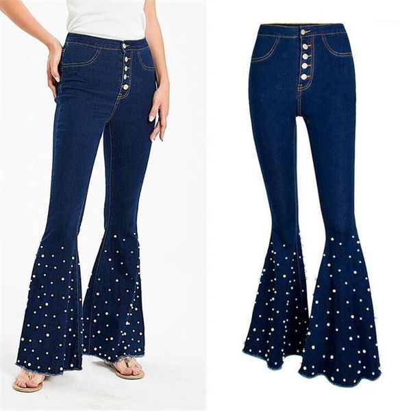 autumn jeans women winter fashion manual beaded flared pants high waist elastic skinny women jeans plus size trousers1, Blue
autumn jeans women winter fashion manual beaded flared pants high waist elastic skinny women jeans plus size trousers1, Blue