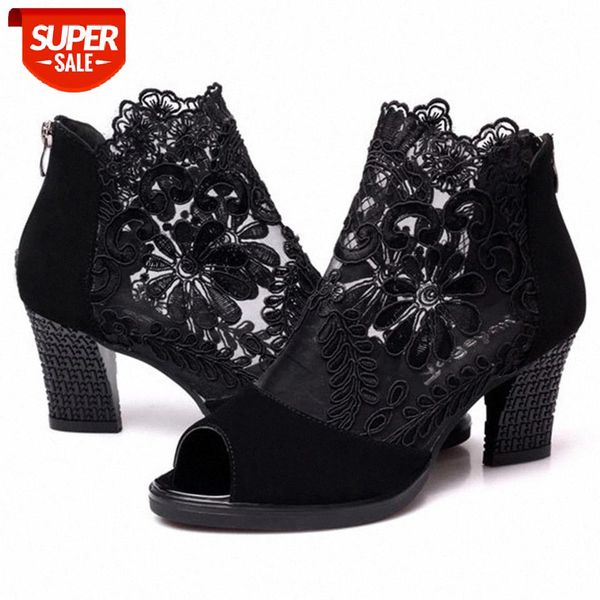 2019 new mesh high heel fish mouth thick with women's shoes ms. single shoes explosion models large size 35-43 #9u2a, Black
2019 new mesh high heel fish mouth thick with women's shoes ms. single shoes explosion models large size 35-43 #9u2a, Black
