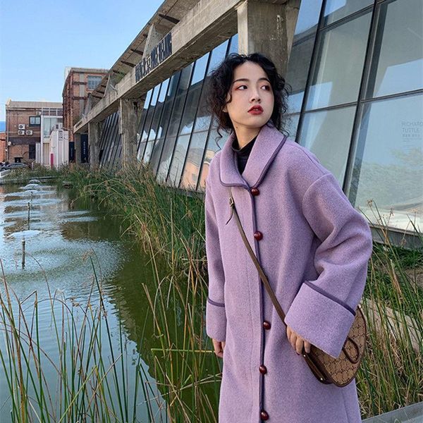 fashion women winter coat wool 2021 new office ladies ladies long coat warm thick overcoat korean coats, Black
fashion women winter coat wool 2021 new office ladies ladies long coat warm thick overcoat korean coats, Black