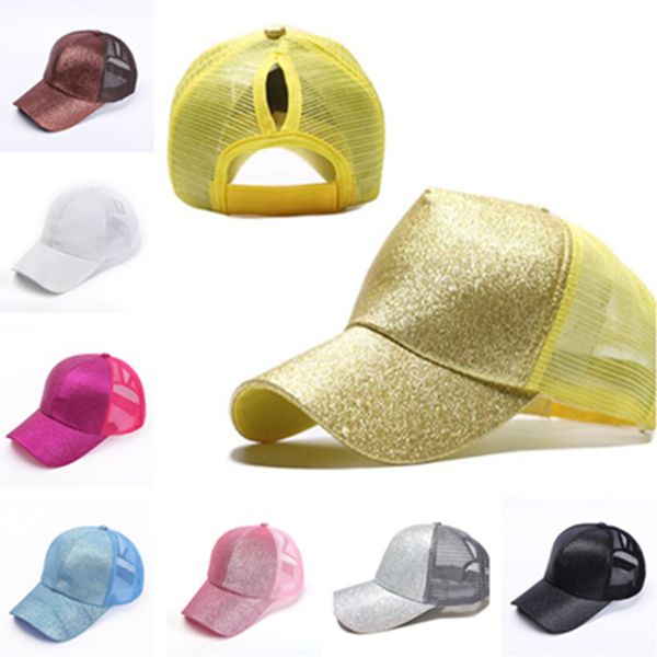 2021 designers glitter baseball ball hat mesh patchwork summer snapback women girls ponytail visor sport beach biker caps 8 colors h2304, Yellow
2021 designers glitter baseball ball hat mesh patchwork summer snapback women girls ponytail visor sport beach biker caps 8 colors h2304, Yellow