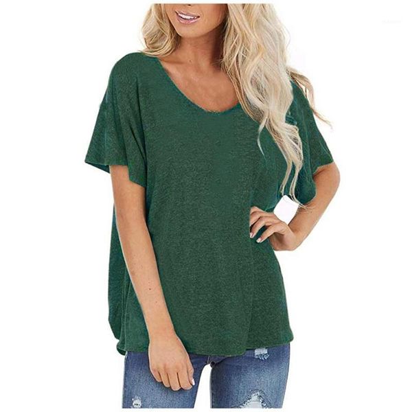 fashion elegant streetwear t shirt womens short sleeve round neck tee cutout back twists loose t shirts camisetas mujer #jsw1, White
fashion elegant streetwear t shirt womens short sleeve round neck tee cutout back twists loose t shirts camisetas mujer #jsw1, White