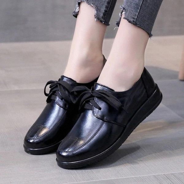 genuine leather shoes woman flats black brogue shoes ladies lace up work 2020 autumn spring comfort grandmother shoe 8584n #za7d
genuine leather shoes woman flats black brogue shoes ladies lace up work 2020 autumn spring comfort grandmother shoe 8584n #za7d