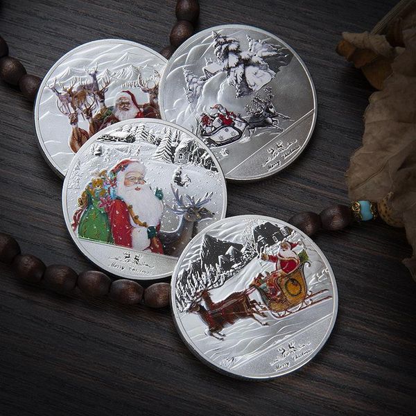 wholesale of 4 kinds of christmas color coin santa claus commemorative medallet christmas eve commemorative craft collection dhl free
wholesale of 4 kinds of christmas color coin santa claus commemorative medallet christmas eve commemorative craft collection dhl free
