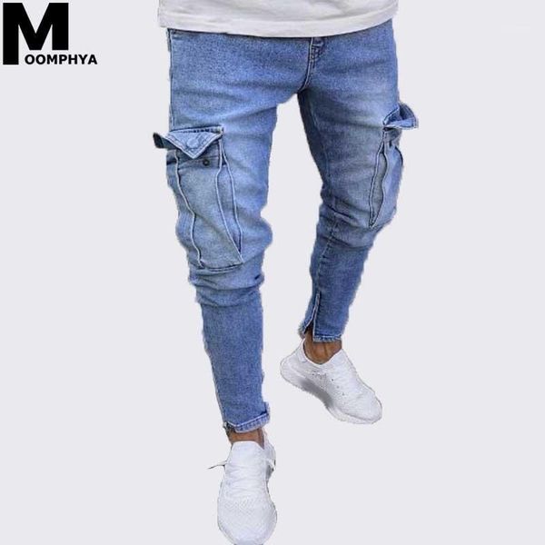 men's jeans moomphya streetwear big pockets skinny men hip hop side zipper slim fit distressed blue biker1
men's jeans moomphya streetwear big pockets skinny men hip hop side zipper slim fit distressed blue biker1