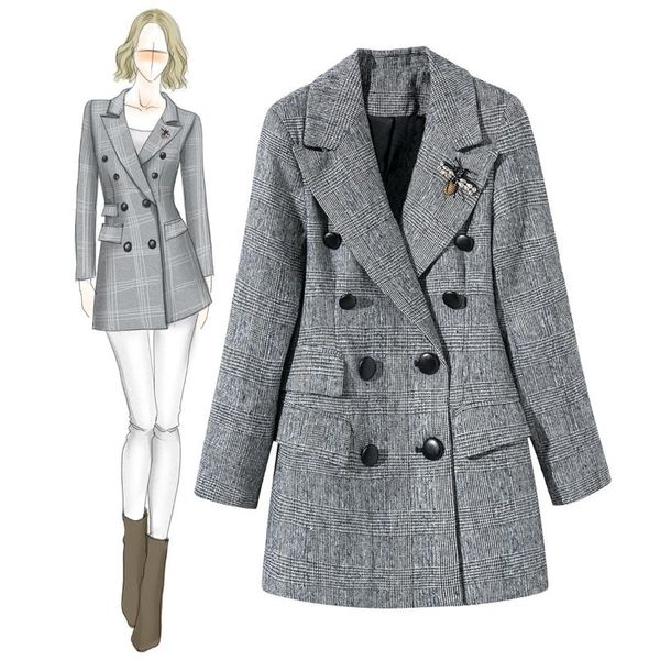 women's suits & blazers little bee hand-embroidered wool mid-length suit jacket slim dress 2021 boutique, White;black
women's suits & blazers little bee hand-embroidered wool mid-length suit jacket slim dress 2021 boutique, White;black