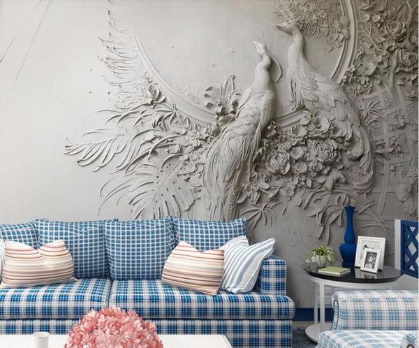wallpapers diantu custom wallpaper 3d three-dimensional embossed peacock tv couch background wall living room bedroom mural
wallpapers diantu custom wallpaper 3d three-dimensional embossed peacock tv couch background wall living room bedroom mural