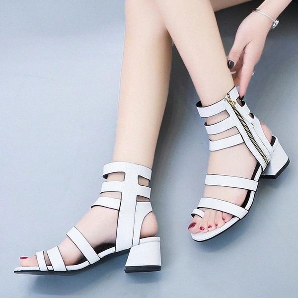 zapatos de mujer 2020 new breathable high heel sandals pu leather bandages leisure sandals zip solid summer women's shoes #zj5n, Black
zapatos de mujer 2020 new breathable high heel sandals pu leather bandages leisure sandals zip solid summer women's shoes #zj5n, Black