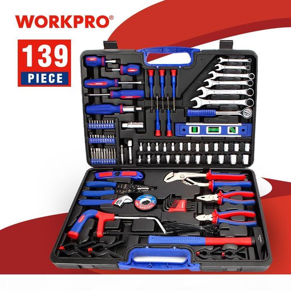 workpro 139pc набор инструментов для ремонта домашнего ремонта домохозяйственные инструменты комплект отвертки t200322
workpro 139pc набор инструментов для ремонта домашнего ремонта домохозяйственные инструменты комплект отвертки t200322