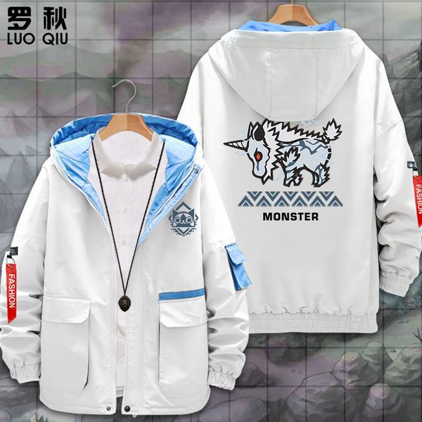 monster hunter world game peripheral jacket hooded boys and girls thin coat hoodie plush warm clothes
monster hunter world game peripheral jacket hooded boys and girls thin coat hoodie plush warm clothes