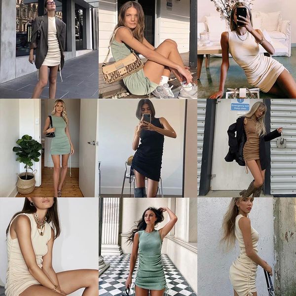 linjiashop black mini dress women elastic bodycon beige green coffee straps sleeveless mini dress ladies vestidos robe femme, Black;gray
linjiashop black mini dress women elastic bodycon beige green coffee straps sleeveless mini dress ladies vestidos robe femme, Black;gray