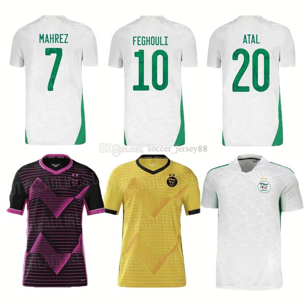 new algeria mahrez soccer jerseys argelia atal feghouli slimani brahimi home bennacer 2020 2021 men football shirt maillot de foot, Black;yellow
new algeria mahrez soccer jerseys argelia atal feghouli slimani brahimi home bennacer 2020 2021 men football shirt maillot de foot, Black;yellow