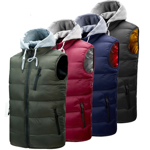 2021 new male casual thick warm detachable waistcoat mens winter windproof parkas men's sleeveless plus size 4xl jacket 3xj8, Black;white
2021 new male casual thick warm detachable waistcoat mens winter windproof parkas men's sleeveless plus size 4xl jacket 3xj8, Black;white
