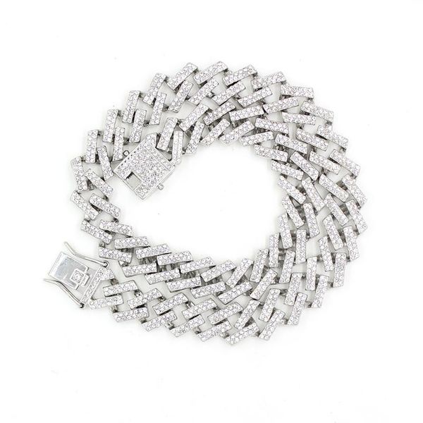 chains arrival 15mm bling empire iced out hip hop miami chain curb cuban link necklace for men women girls gifts, Silver
chains arrival 15mm bling empire iced out hip hop miami chain curb cuban link necklace for men women girls gifts, Silver