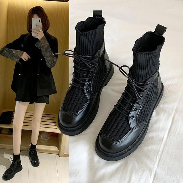 boots women knitting fashion shoes ladies chunky heels non slip female soft pu leather lazy convinient shoes new winter1, Black
boots women knitting fashion shoes ladies chunky heels non slip female soft pu leather lazy convinient shoes new winter1, Black