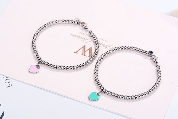 internet celebrity same style 925 silver plated bracelet t home love enamel peach heart blue buddha beads bracelet for women one generation, Golden;silver
internet celebrity same style 925 silver plated bracelet t home love enamel peach heart blue buddha beads bracelet for women one generation, Golden;silver