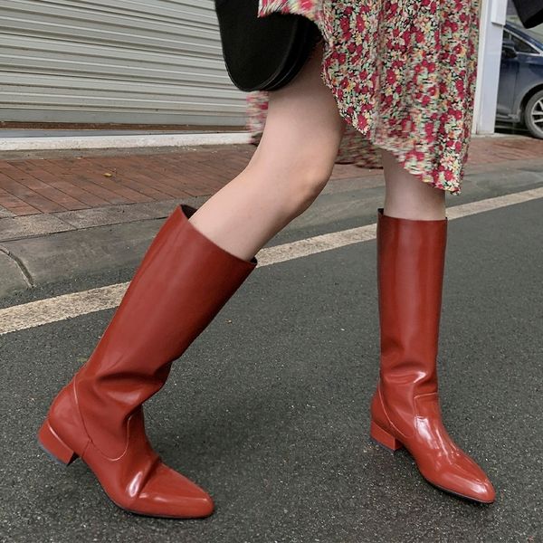 2021 female fashion knee high new mark warm winter shoes woman outdoors party martin boots 34-41 r0li, Black
2021 female fashion knee high new mark warm winter shoes woman outdoors party martin boots 34-41 r0li, Black