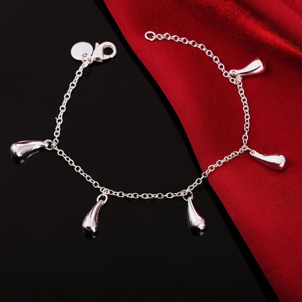 new arrive beautiful bracelet noble drop pendant chain fashion wedding silver cute lady nice women bracelet jewelry h218 h bbydeb, Black
new arrive beautiful bracelet noble drop pendant chain fashion wedding silver cute lady nice women bracelet jewelry h218 h bbydeb, Black