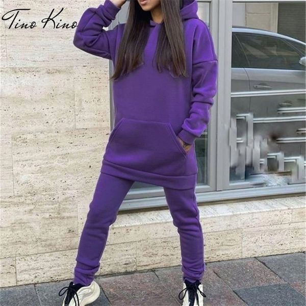 women's tracksuit long hoodies joggers set winter warm pocket sweatshirt trouser sets female casual sportswear lady suit 220315, White
women's tracksuit long hoodies joggers set winter warm pocket sweatshirt trouser sets female casual sportswear lady suit 220315, White