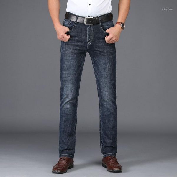 smart casual mens jeans fashion straight clothing elasticity loose jeans men's denim pants sell long trousers man1, Blue
smart casual mens jeans fashion straight clothing elasticity loose jeans men's denim pants sell long trousers man1, Blue