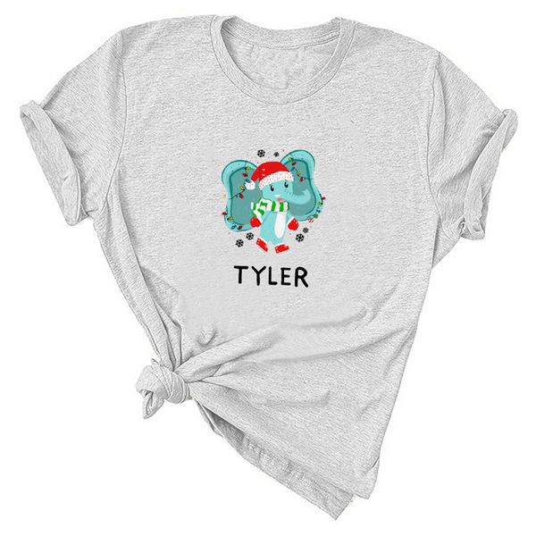 wt20369 summer trend cute cartoon dumbo tyler print round neck women's loose pullover short sleeve t-shirt, White
wt20369 summer trend cute cartoon dumbo tyler print round neck women's loose pullover short sleeve t-shirt, White
