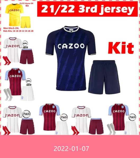 21 22 davis traore mens soccer jerseys mcginn el ghazi ings watkins buendia wesley young m.trezeguet home away 3rd football shirt uniforms, Black;yellow
21 22 davis traore mens soccer jerseys mcginn el ghazi ings watkins buendia wesley young m.trezeguet home away 3rd football shirt uniforms, Black;yellow