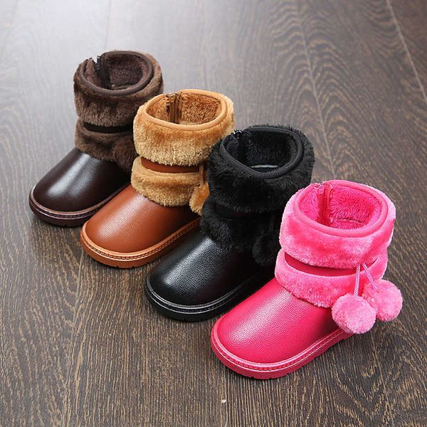 babys girls pom snow boots winter warm shoes toddler little kids ankle fur lining princess childrens designer classic luxury, Black
babys girls pom snow boots winter warm shoes toddler little kids ankle fur lining princess childrens designer classic luxury, Black