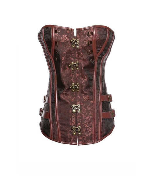 steampunk style corset, White;black
steampunk style corset, White;black