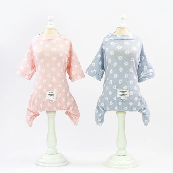 dog apparel cute casual cotton pajamas coat small dogs puppy cats jumpsuit with daisy pattern pet drop ship1
dog apparel cute casual cotton pajamas coat small dogs puppy cats jumpsuit with daisy pattern pet drop ship1