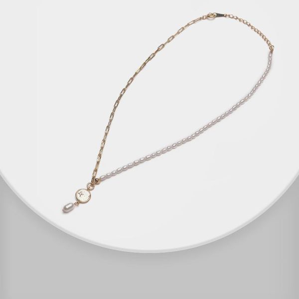 amorita бутик маленький круглый кулон натуральное жемчужное ожерелье, Silver
amorita бутик маленький круглый кулон натуральное жемчужное ожерелье, Silver