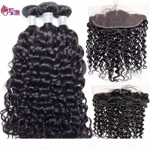 water wave bundles with closure grade virgin hair natural color brazilian remy human hair 3 bundles with 13x4 swiss lace closure, Black;brown
water wave bundles with closure grade virgin hair natural color brazilian remy human hair 3 bundles with 13x4 swiss lace closure, Black;brown