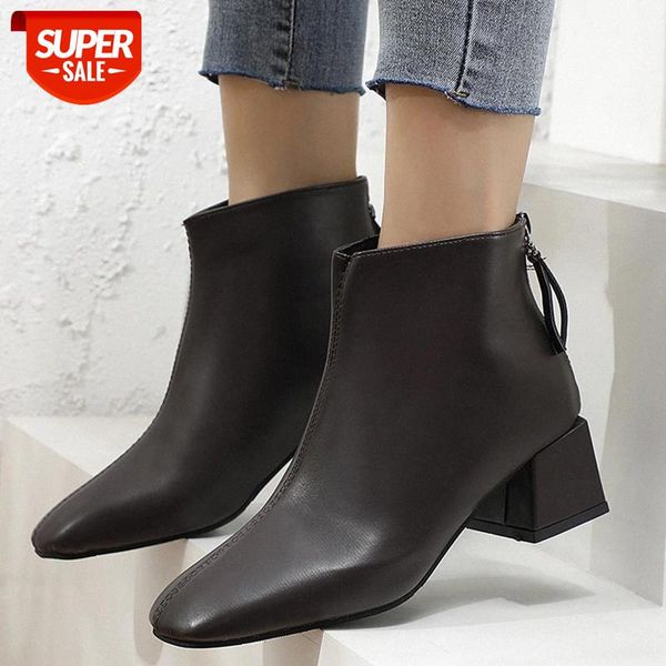 women boots square toe zipper fashion ankle booties winter plush warm square heel short boots female shoes buty damskie #xt5s, Black
women boots square toe zipper fashion ankle booties winter plush warm square heel short boots female shoes buty damskie #xt5s, Black