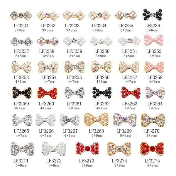 tamax nar008 1pc metal crystal nail ornaments nails art decorations rhinestones jewelry bowknot shape stones nail art tools, Silver;gold
tamax nar008 1pc metal crystal nail ornaments nails art decorations rhinestones jewelry bowknot shape stones nail art tools, Silver;gold