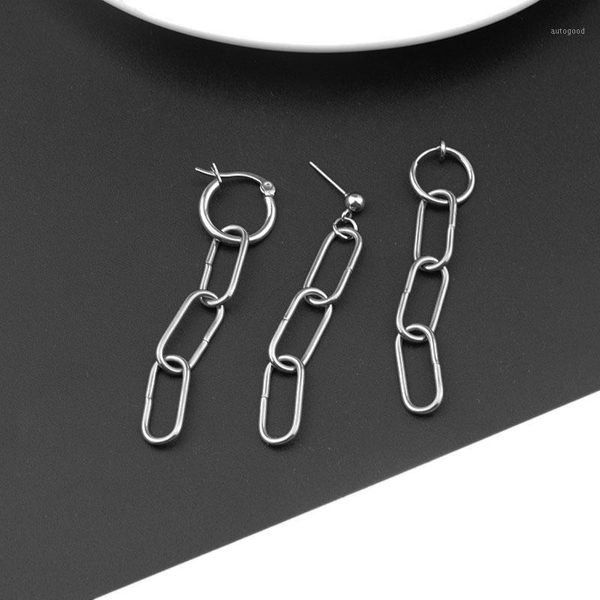dangle & chandelier kpop dna korean boys idol stainless steel stud earrings asymmetry ear clip for jewelry guys rock hip hop grunge p, Silver
dangle & chandelier kpop dna korean boys idol stainless steel stud earrings asymmetry ear clip for jewelry guys rock hip hop grunge p, Silver