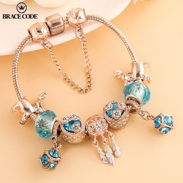 charm bracelets foreign trade supply rose gold crystal ladies bracelet diy jewelry boutique brand gift direct sales, Golden;silver
charm bracelets foreign trade supply rose gold crystal ladies bracelet diy jewelry boutique brand gift direct sales, Golden;silver