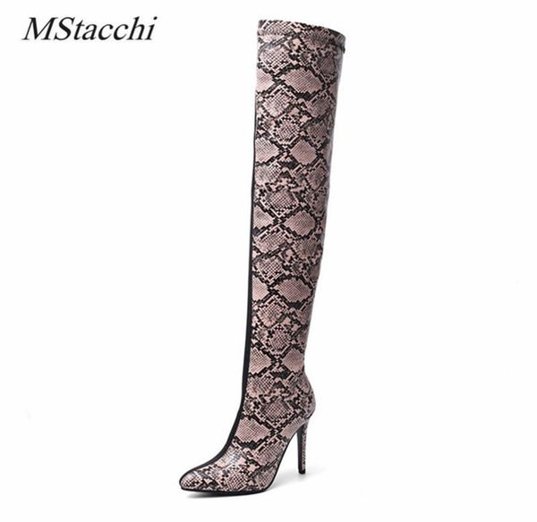 mstacchi long boots women zipper snakeskin colour mixture pointed toe high heels shoes fashion over the knee botas mujer, Black
mstacchi long boots women zipper snakeskin colour mixture pointed toe high heels shoes fashion over the knee botas mujer, Black