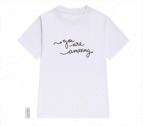 you are amazing letters women tshirt cotton casual funny t shirt for lady girl tee hipster tumblr ins drop ship s, White
you are amazing letters women tshirt cotton casual funny t shirt for lady girl tee hipster tumblr ins drop ship s, White
