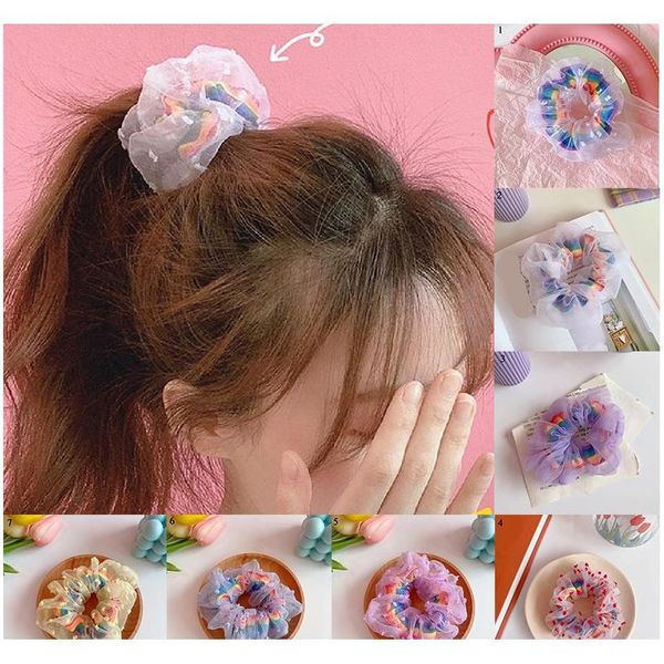 korean sweet women elastic hair bands lace rainbow print hair ties rope girls mesh scrunchies headwear tulle hair accessories gf2bz, Golden;silver
korean sweet women elastic hair bands lace rainbow print hair ties rope girls mesh scrunchies headwear tulle hair accessories gf2bz, Golden;silver