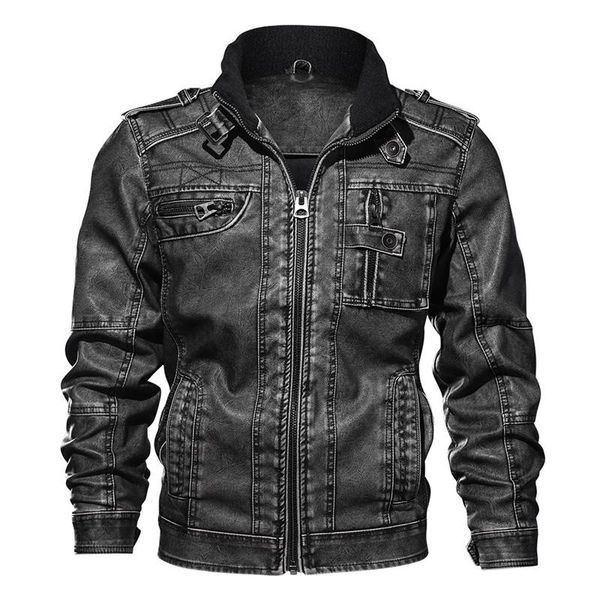 куртки мужчины slim fit повседневный outwear bomber jacket ветровка pu мотоцикла кожаные куртки мужской new шуба 6xl, Black;brown
куртки мужчины slim fit повседневный outwear bomber jacket ветровка pu мотоцикла кожаные куртки мужской new шуба 6xl, Black;brown